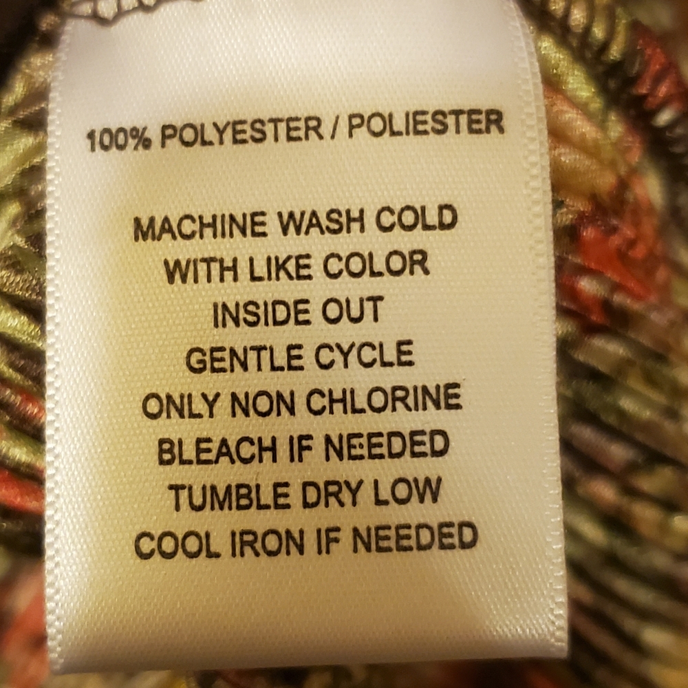 2X Sag Harbor short sleeve Pullover top - Like new - Picture 5 of 6